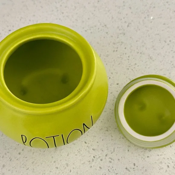 Rae Dunn Cauldron w/lid•POTION - Picture 3 of 9